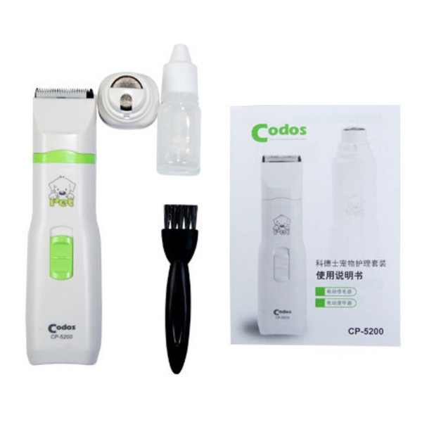 2-in-1 Pet Paw Nail Grinder & Grooming Clipper Mr Fluffy