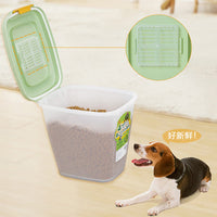 4L Pet Kibble Large Container with Free Scoop Mr Fluffy