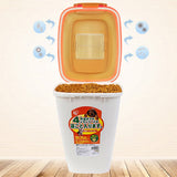 4L Pet Kibble Large Container with Free Scoop Mr Fluffy