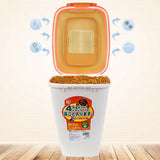 4L Pet Kibble Large Container with Free Scoop Mr Fluffy