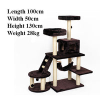 6-Tier Cat Climbing Tree / Playhouse Mr Fluffy