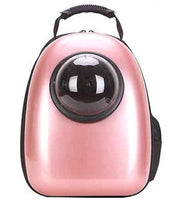 Astronaut Pet Backpack / Carrier Hard Case Mr Fluffy