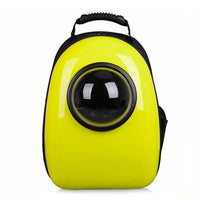 Astronaut Pet Backpack / Carrier Hard Case Mr Fluffy