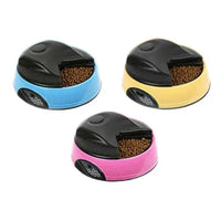 Automatic 4 Meal Food Dispenser Mr Fluffy