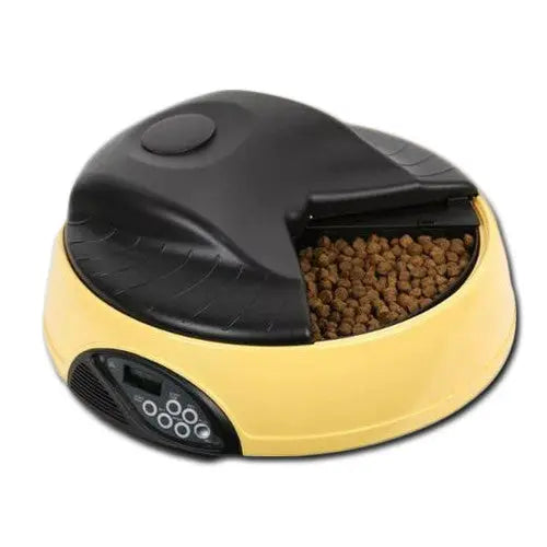 Automatic 4 Meal Food Dispenser Mr Fluffy