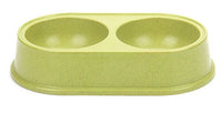 Bamboo Fiber Double Pet Bowl Mr Fluffy