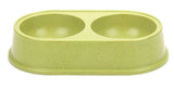 Bamboo Fiber Double Pet Bowl Mr Fluffy