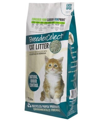 Breeder Celect Cat Litter 30L Mr Fluffy