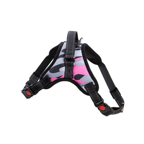 Camo Comfy Harness Dog Leash Mr Fluffy