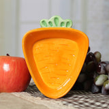 Carrot Ceramic Pet Bowl Mr Fluffy