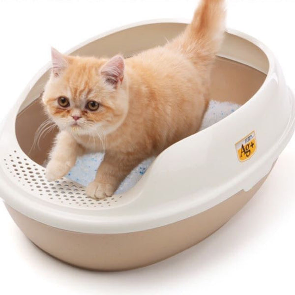 Cat Litter Box With Footboard Mr Fluffy