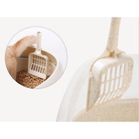 Cat Litter Box With Footboard Mr Fluffy
