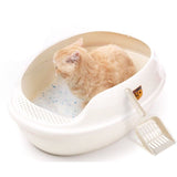 Cat Litter Box With Footboard Mr Fluffy