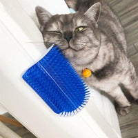 Catit Self Groomer Wall Brush Mr Fluffy