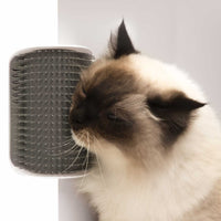 Catit Self Groomer Wall Brush Mr Fluffy