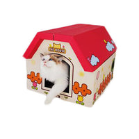 DIY Cardboard House For Cats / Small Pets Mr Fluffy
