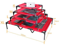 Elevated Pet Cot / Bed Frame With Net Mr Fluffy