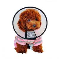 Elizabethan Collar Velcro Fastener Mr Fluffy