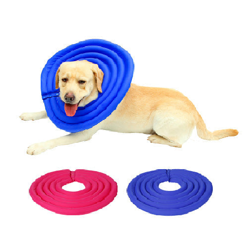 Elizabethan Foam Pet Collar Mr Fluffy
