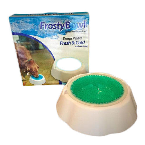 Frosty Cold Water Pet Bowl Mr Fluffy