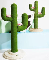 Hemp Rope Cactus Cat Climbing Tree / Scratch Post Mr Fluffy