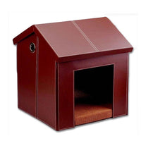 High Quality Synthetic Leather Pet House Mr Fluffy