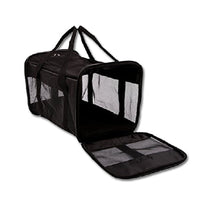 Large Pet Carrier with Netting Mr Fluffy