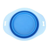 Large Pet Travel Silicon Foldable Bowl Mr Fluffy