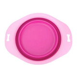 Large Pet Travel Silicon Foldable Bowl Mr Fluffy