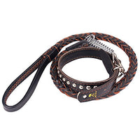 Leather Dog Leash Mr Fluffy