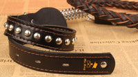 Leather Dog Leash Mr Fluffy