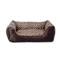 Leopard Print Pet Cushion / Pillow with Waterproof Base Mr Fluffy