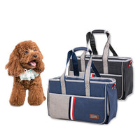 Multi Colour Nylon Fabric Pet Carrier / Bag for 7kg Pets Mr Fluffy