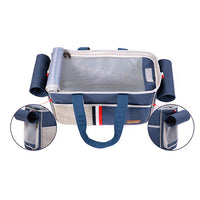 Multi Colour Nylon Fabric Pet Carrier / Bag for 7kg Pets Mr Fluffy