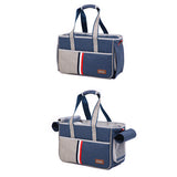 Multi Colour Nylon Fabric Pet Carrier / Bag for 7kg Pets Mr Fluffy