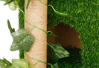 [PRE ORDER] 8-Tier Cat Climbing Tree / Playhouse with Synthetic Grass / Cat Condo Mr Fluffy