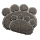 Paw Shape Cat Litter Non Slip Mat Mr Fluffy