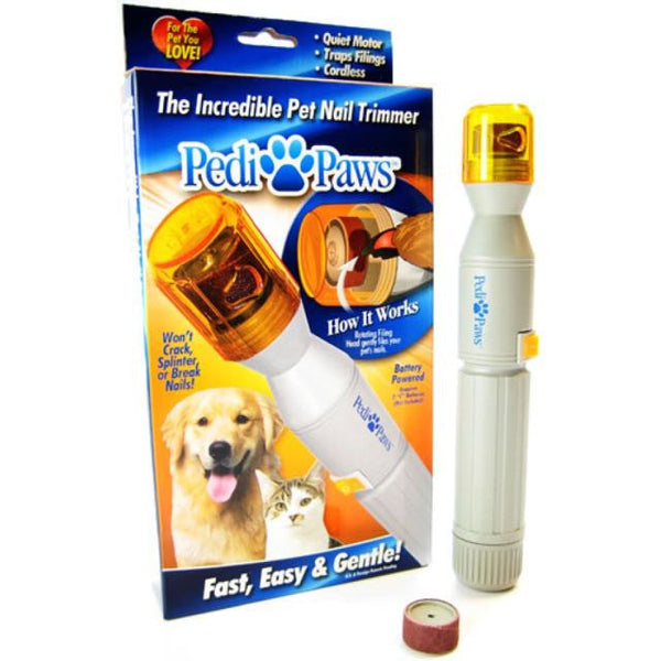 Pedi Paws Automatic Nail Trimmer Mr Fluffy