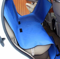 Pet Car Back Seat Hammock With Seat Belt Buckle Openings Mr Fluffy
