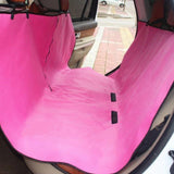 Pet Car Back Seat Hammock With Seat Belt Buckle Openings Mr Fluffy