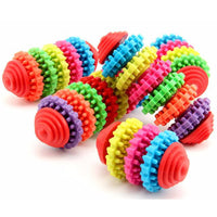 Pet Chew Toy Rotary Gear / Teeth Cleaning Toy Mr Fluffy