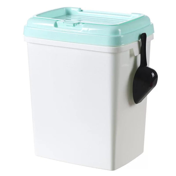 Pet Kibble Airtight Container with Free Scoop Mr Fluffy