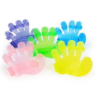 Pet Scrub Massage Glove Mr Fluffy