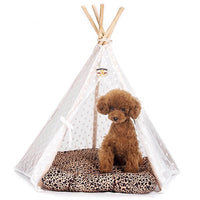 Pet Teepee Tent Mr Fluffy