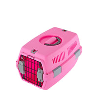 Pet Travel Hard Case Carrier / Airline Crate Mr Fluffy