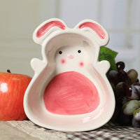 Rabbit Ceramic Bowl Mr Fluffy