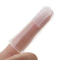 Silicon Pet Finger Toothbrush With Massaging Studs Mr Fluffy