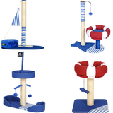 Small Cat Tree Sailor Theme Mr Fluffy