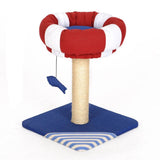 Small Cat Tree Sailor Theme Mr Fluffy