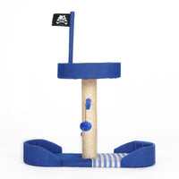Small Cat Tree Sailor Theme Mr Fluffy